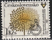 [International Year of Disabled Persons, type BZO]