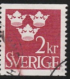 [King Gustaf VI Adolf of Sweden & Tree Crowns - Without Imprint, 類型 BM19]