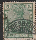 [Germania - Inscription "REICHSPOST", type J2]