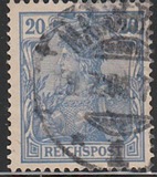 [Germania - Inscription "REICHSPOST", type J5]