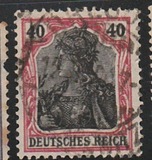 [Germania - Inscription "REICHSPOST", type J8]