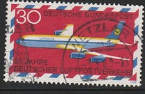 [The 50th Anniversary of the German Airmail, τύπος OE]