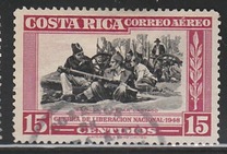 [Airmail - Inscribed "GUERRA DE LIBERACION NACIONAL - 1948", סוג GT]