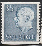 [King Gustaf VI Adolf of Sweden & Tree Crowns - New Colors and Values, Tip FA60]