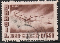 [Airmail - The 50th Anniversary of the Dumont's First Heavier-than-air Flight, type AGO]