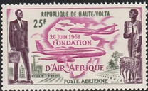 [Airmail - Establishment of the Airline "Air Afrique", type AE]