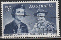 [Golden Jubilee of Guiding, 1910-1960, type FW]