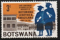 [The 1st Conferment of Degrees by the University of Botswana, Вид AG]