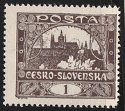 [Definitives - "ČESKO-SLOVENSKÁ" Above Value, typ G2]