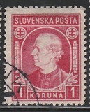 [Andrej Hlinka - Inscription "SLOVENSKÁ POŠTA", type E5]