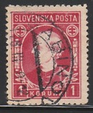[Andrej Hlinka - Inscription "SLOVENSKÁ POŠTA", type E5]