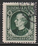 [Andrej Hlinka - Inscription "SLOVENSKÁ POŠTA", type E4]