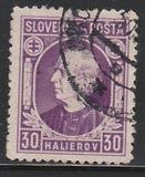 [Andrej Hlinka - Inscription "SLOVENSKÁ POŠTA", type E3]