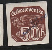 [Czechoslovakian Newspaper Stamps  Overprinted "1939 - SLOVENSKŶ ŠTAT", type D7]