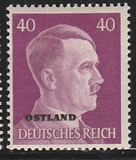 [German Empire Postage Stamps Overprinted "OSTLAND", type B2]