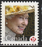 [Queen Elizabeth II - Self Adhesive Stamp, type DBY]