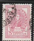 [Definitive Issue, General San Martin, Tüüp HJ]
