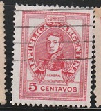 [Definitive Issue, General San Martin, Tüüp HJ]