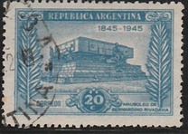 [The 100th Anniversary of the Death of Bernardino Rivadavia, 1780-1845, typ HI]