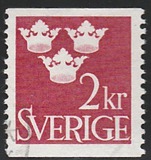 [King Gustaf VI Adolf of Sweden & Tree Crowns - Without Imprint, 類型 BM19]