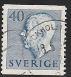 [King Gustaf VI Adolf of Sweden & Tree Crowns - Without Imprint, 類型 DB16]