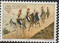 [EUROPA Stamps - Folklore - Paintings by Nikola Arsenovic, type BVW]