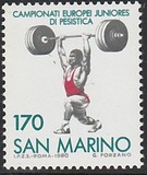 [European Junior Weightlifting Championships, San Marino, Scrivi AGT]