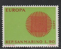 [EUROPA Stamps, Tipi XF]