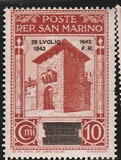 [Not Issued Edtion Overprinted - 28 LUGLIO 1943-1642 d. F. R ., Tipe CE1]