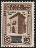 [Not Issued Edtion Overprinted - 28 LUGLIO 1943-1642 d. F. R ., Tipe CE]