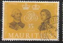[The 150th Anniversary of British Post Office in Mauritius, Tipe CP2]