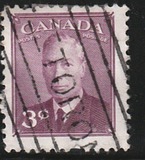 [King George VI - Inscription: "POSTES POSTAGE", տեսակ EL]