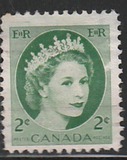 [Queen Elizabeth II - Normal Paper, See 1962 for Fluorescent Stripes, type GT1]