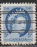 [Queen Elizabeth II - Normal Paper, See 1962 for Fluorescent Stripes, type GT4]