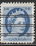 [Queen Elizabeth II - Normal Paper, See 1962 for Fluorescent Stripes, type GT4]