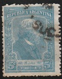 [The 100th Anniversary of the Birth of Bartolome Mitre, 1821-1906, Tüüp CQ1]