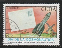 [Cosmonautics Day - Rocket Post, type ESG]
