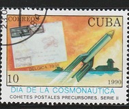 [Cosmonautics Day - Rocket Post, type ESH]