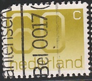 [Numeral Stamps, Tipi YI7]