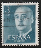 [Definitive Issue - General Franco, տեսակ AOK12]