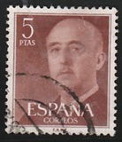 [Definitive Issue - General Franco, տեսակ AOK13]