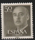 [Definitive Issue - General Franco, տեսակ AOK6]