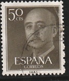 [Definitive Issue - General Franco, տեսակ AOK6]