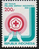 [The 46th Anniversary of Indonesian Red Cross, type BBC]