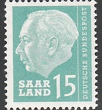 [President Theodor Heuss, 1884-1963, tip B8]