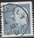 [King Gustaf VI Adolf of Sweden & Tree Crowns - New Colors and Values, Tip FA60]