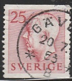 [King Gustaf VI Adolf of Sweden & Tree Crowns - Without Imprint, 類型 DB12]