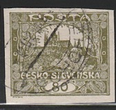 [Definitives - "ČESKO-SLOVENSKÁ" Above Value, typ H3]