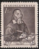 [The 360th Anniversary of the Birth of Komensky (Educationist), type FH]