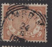 [Numeral stamps - Numerals on Colored Background, type F2]